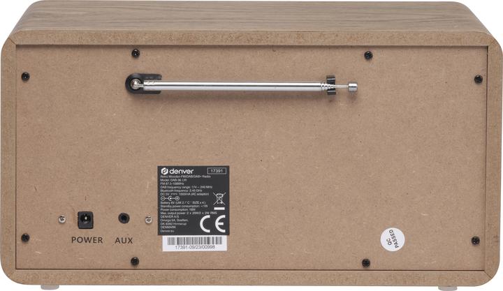 Actual product image Denver DAB-36LW (DAB+, PLL, FM, Bluetooth)