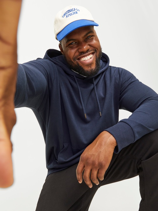 Immagine prodotto Jack & Jones Felpa con cappuccio Plain Plus Size (XXL)