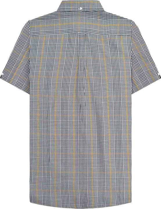 Actual product image Lambretta Mens SS25 Houndstooth Shirt (M)