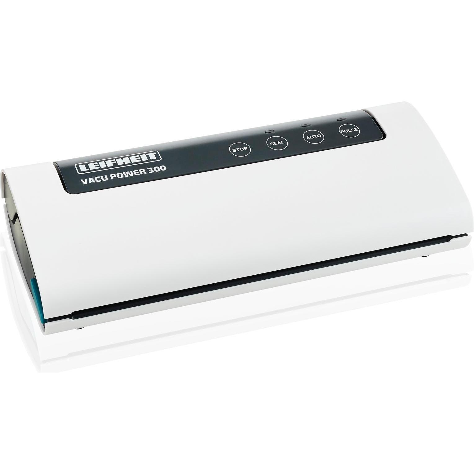 Leifheit Vakuumierer Vakuumiergerät Vacu 300, Vakuumiergerät, Weiss, Schwarz, Türkis