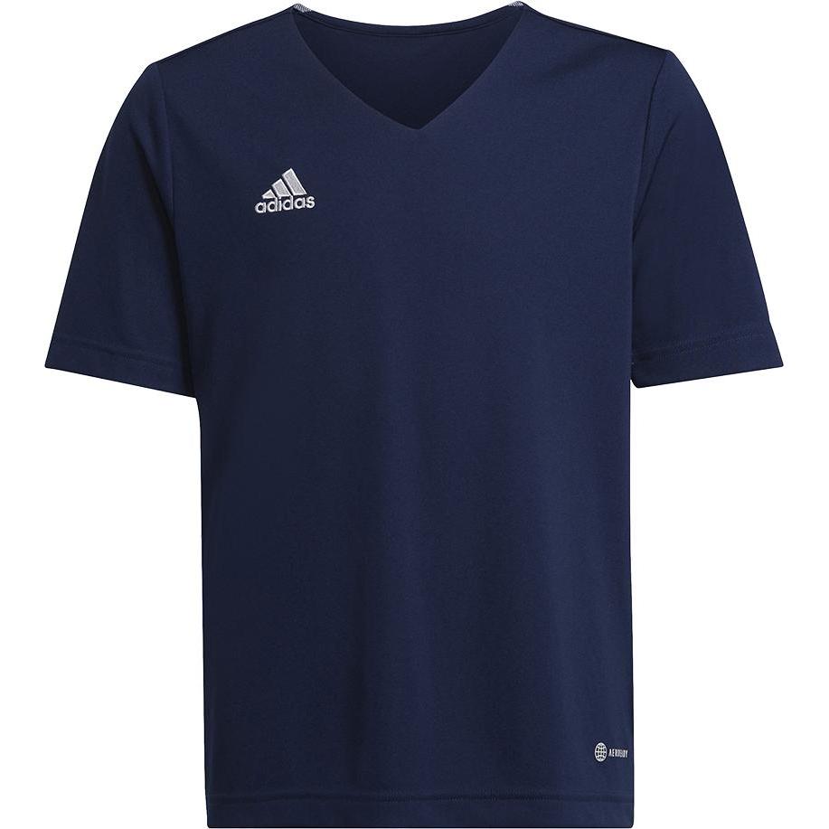adidas, Jungen, Sportshirt, Entrada 22 Trikot (128), Blau, 128