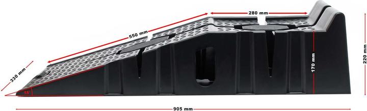 Actual product image Wiltec Access ramp