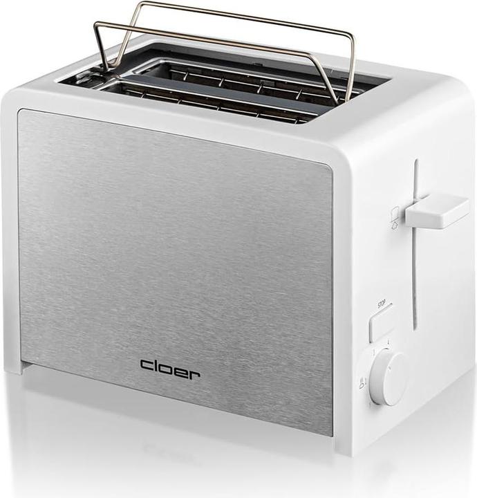 Produktbild Cloer Toaster mit Brötchenaufsatz und Krümelschublade