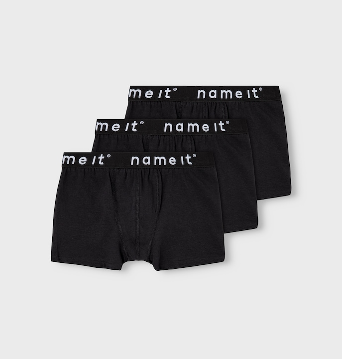 Actual product image Name it Basic 3 Pack Boxer Shorts (158, pack of 3)