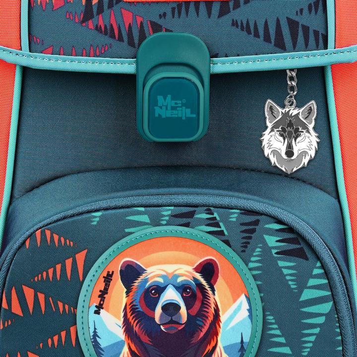 Produktbild Mc Neill Bravo Schulranzen-Set 8-teilig (21 l)