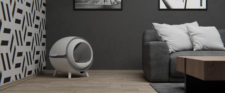 Produktbild Tesla Inteligentna kuweta dla kota Smart Cat Toilet (Katzenklo offen)