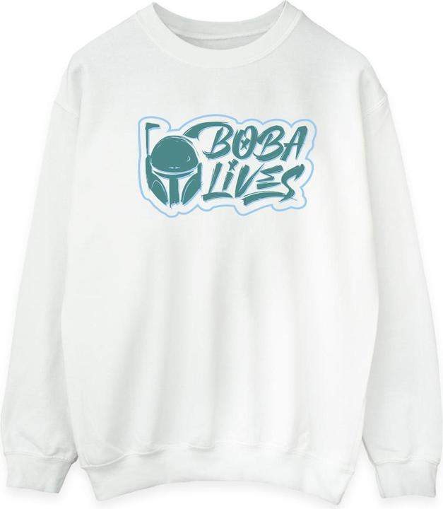 Immagine prodotto Star Wars The Book Of Boba Fett Lives Chest Felpa Uomo (S)