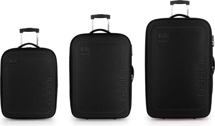 Actual product image Gabol Orbit 2 wheel suitcase set 3-piece (235.40 l, XL (from 140l))
