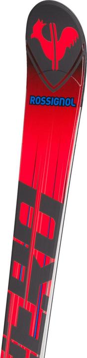Actual product image Rossignol HERO Athlete GS PRO (R21) Ski + LOOK NX7 GW B73 Bindung Black Hot Red (126 cm, With binding)