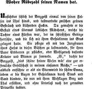 Produktbild Rübezahl - Berggeist im Riesengebirge 1845 - Band 1 (Deutsch, Rosalie Koch, 2010)