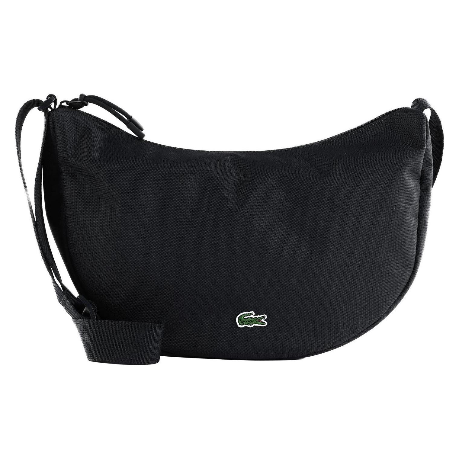 Lacoste, Unisex, Handtasche, Neocroc Moon Bag, Schwarz