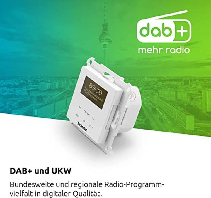 Image du produit TechniSat DigitRadio Up 55 (DAB+ DAB, FM, Bluetooth)