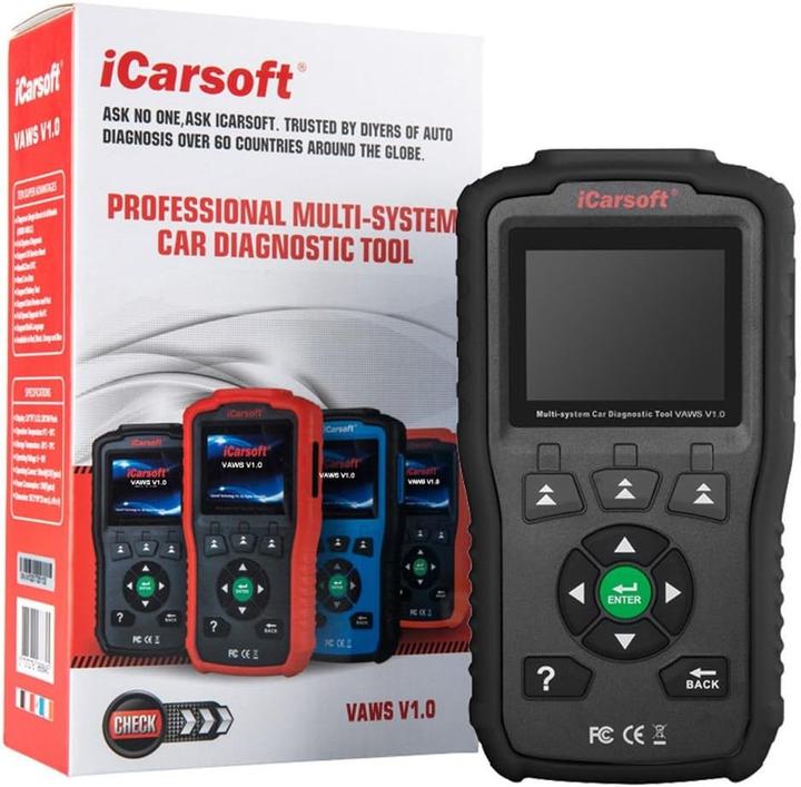 Actual product image ICarsoft VAWS V1.0 Diagnoseapparaat voor VW Audi Seat Skoda