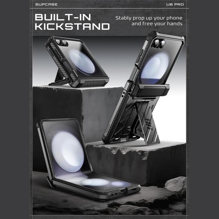 Produktbild Supcase Unicorn Beetle Pro Hülle für Samsung Galaxy Z Flip 7 - Schwarz (Samsung Galaxy Z Flip7)