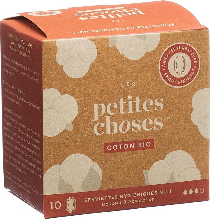 Produktbild Les Petites Choses Nacht Coton Bio (10 x)