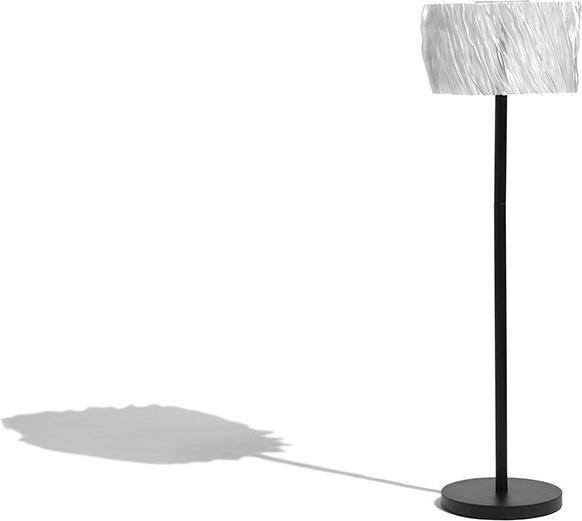 Actual product image Les Jardins Hugo solar floor lamp aluminium black PETG transparent (500 lm)