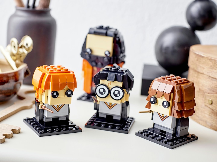 Immagine prodotto LEGO BrickHeadz - Harry, Hermione, Ron e Hagrid (40495, LEGO Brickheadz, Set LEGO rari)