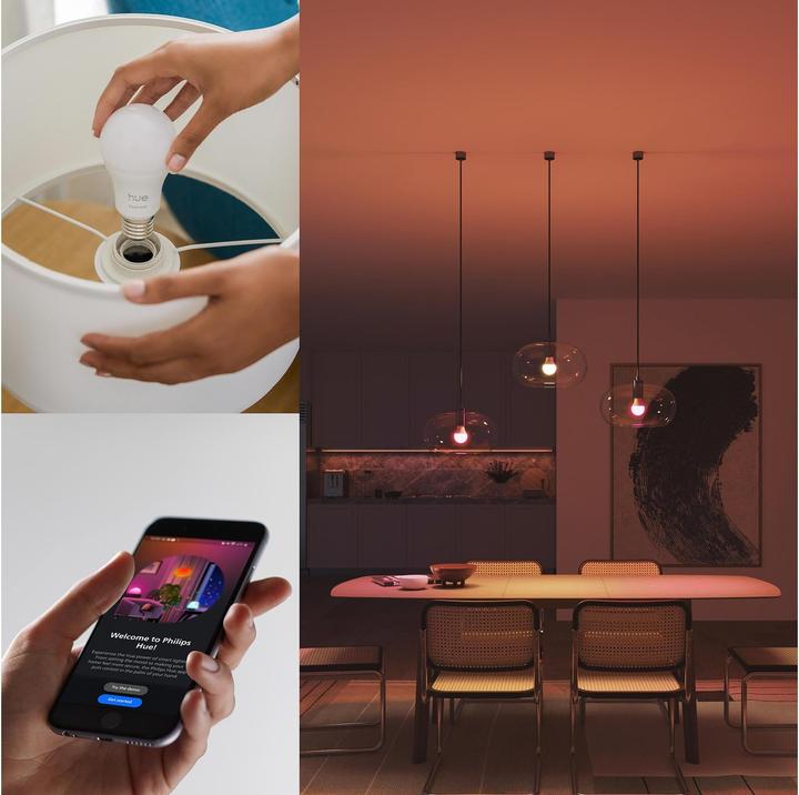Image du produit Philips Hue Essential White & Color Ambiance (GU10, 4.70 W, 345 lm, 1 x, F)