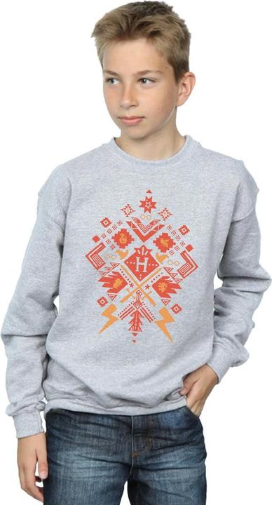 Produktbild Christmas Fair Isle Sweatshirt Jungen (116)