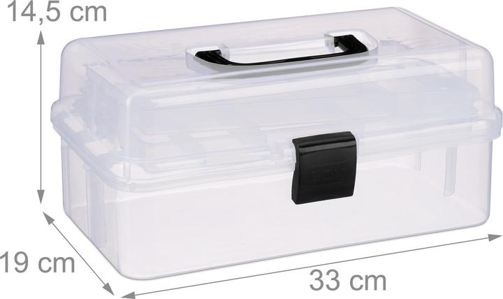 Actual product image Relaxdays Scatola portaoggetti (33 x 19 x 14.5 cm, 9.10 l)