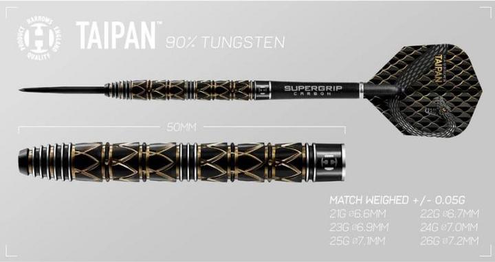 Image du produit Harrows TAIPAN 90% TUNGSTEN 22GR (BD83122) (22 g)