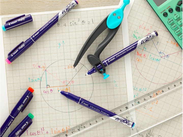 Actual product image Pilot FriXion Fineliner (Dark Blue, 1 x)