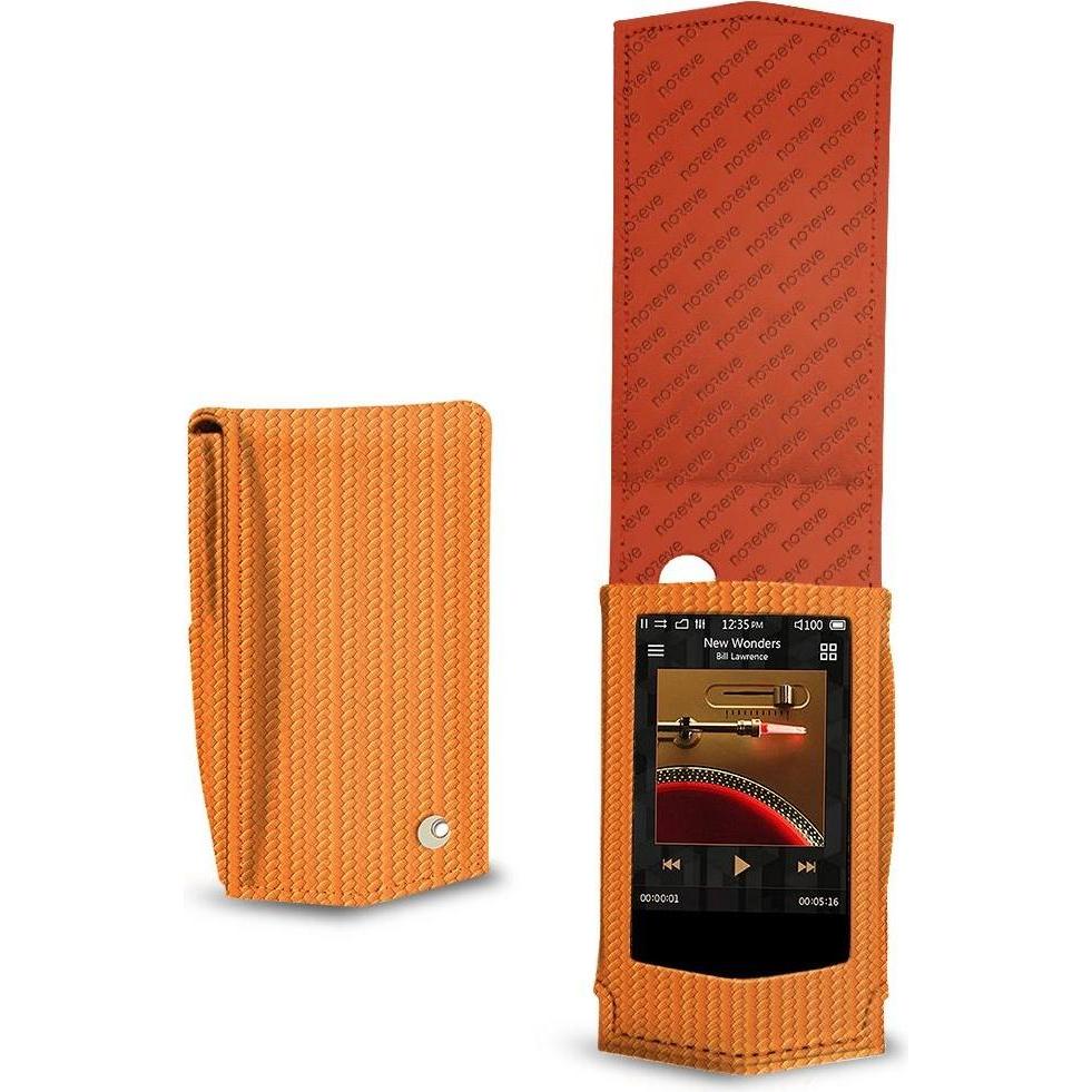 Noreve Lederschutzhülle vertikal, MP3 Tasche + Hülle, Orange