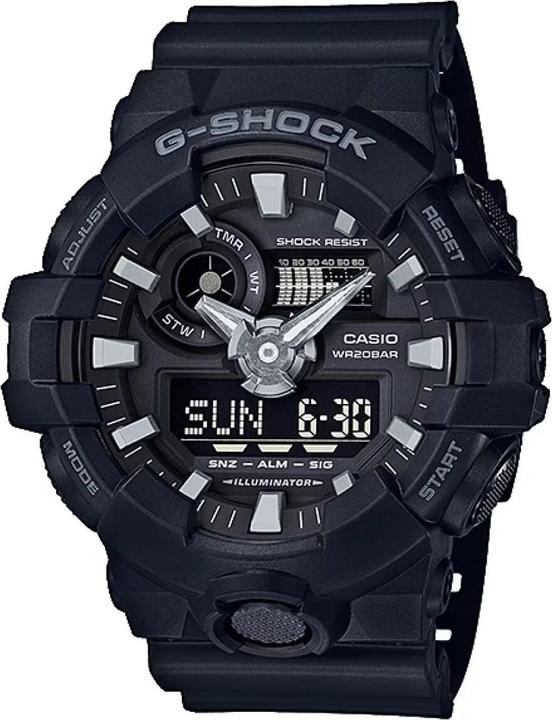 Produktbild G-Shock Herrenuhr Casio OVERSIZED FULL BLACK (Ø 53 mm) (53 mm)