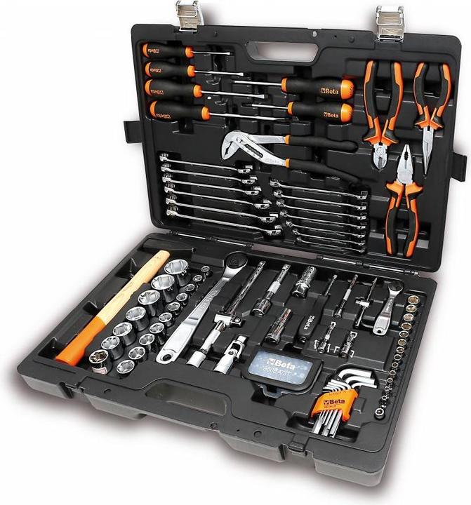 BETA 020476008 2047E/C108 Werkzeugkasten 108 Stück 1/4" - 1/2" (108 Teile)