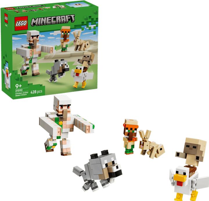 Produktbild LEGO Angriff des Hühnerreiters in der Wüste (21592, LEGO Minecraft)