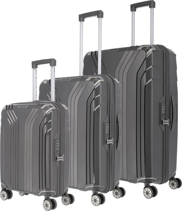 Produktbild Travelite ELVAA Kofferset L/M/S (102 l, Handgepäck (bis 50l), M (50 - 90l), L (90 - 115l))