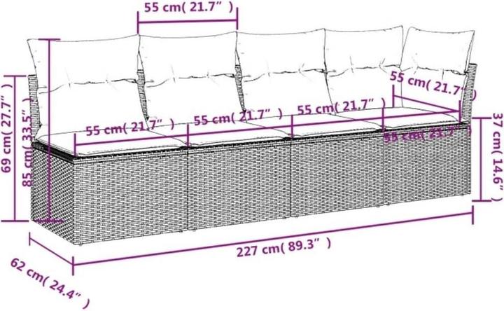 Produktbild vidaXL Waylon
