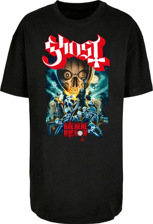 Produktbild Merchcode Ladies Ghost - Poster Oversized Boyfriend Tee - 173823 (5XL)
