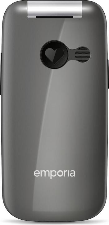 Productafbeelding Emporia ONE (V200i), flip-telefoon met grote toetsen, grijs (2.40", 2 Mpx, 2G)