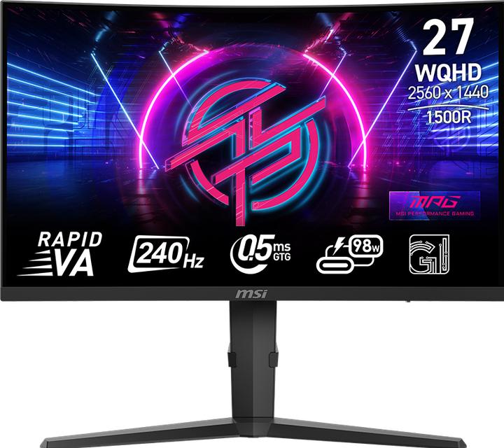 Produktbild MSI MPG 275CQRXFDE (2560 x 1440 Pixel, 27")