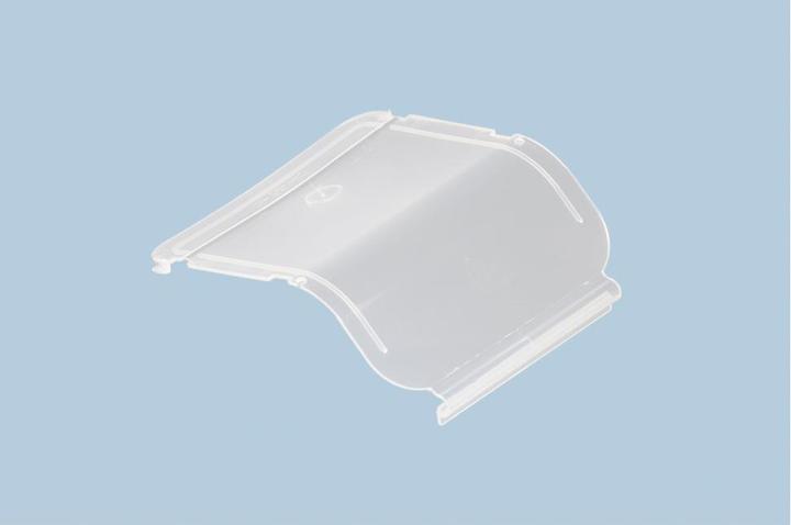 Produktbild Hünersdorff Deckel für Sichtbox aus PP, transparent, für Grösse 1, 115 x 100 mm