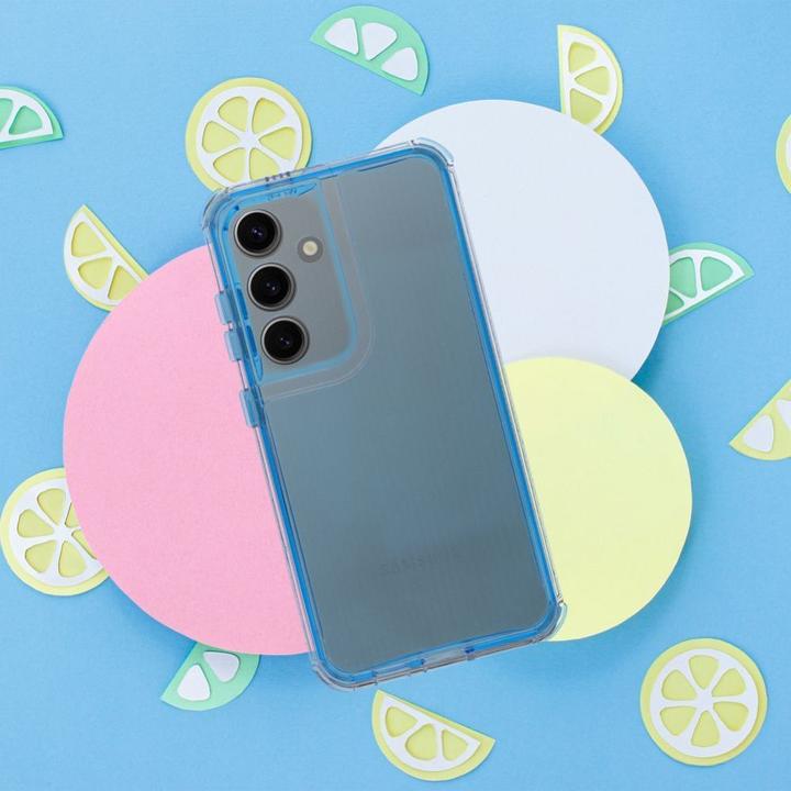 Actual product image OEM Back panel cover MATRIX CLEAR Case for XIAOMI Redmi Note 14 PRO 5G / 14 PRO PLUS 5G blue (Xiaomi Redmi Note 14 Pro 5G)