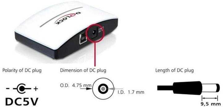 Produktbild Delock USB 3.0 Hub (USB-B, 4 Ports)