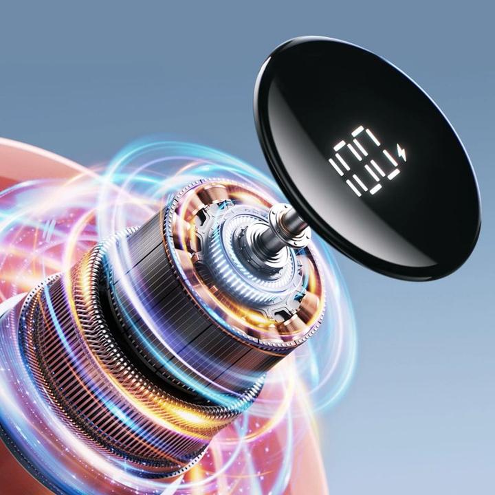 Actual product image Jisulife Mini wentylator Handheld Fan Life4 3600mAh przenośny wiatraczek USB - różowy
