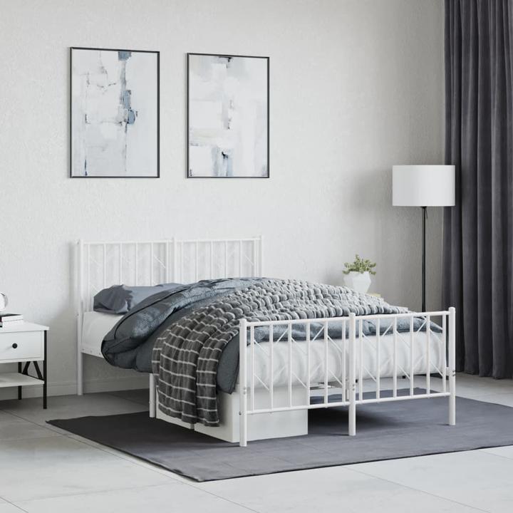 Actual product image vidaXL Bettgestell (120 x 190 cm)