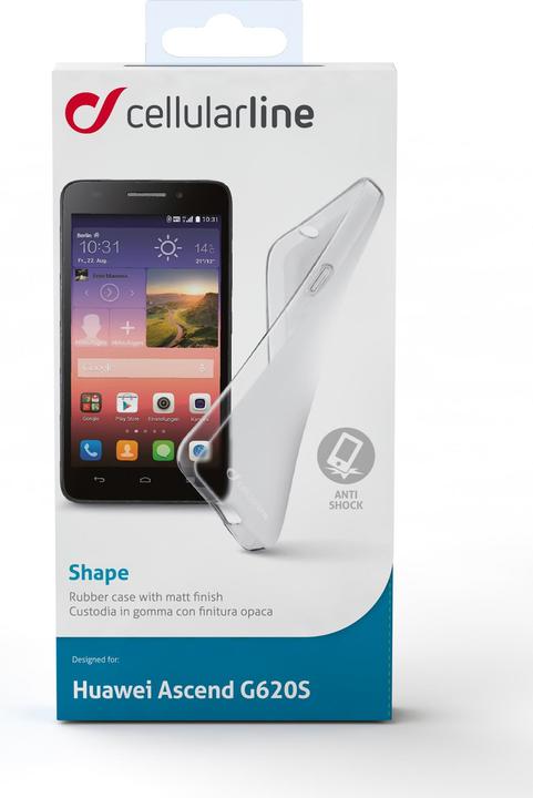Produktbild Cellularline Transparent TPU case for Ascend G620S (Huawei Ascend G620s)