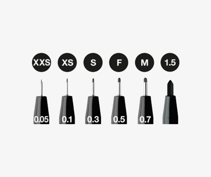 Image du produit Faber-Castell Feutre (Noir, 6 x)