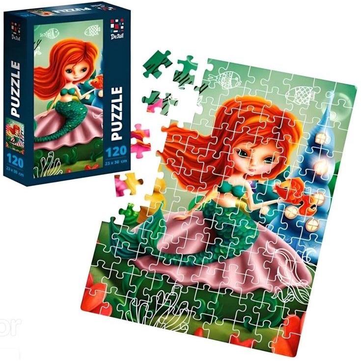 Roter Käfer Puzzle 120 Die kleine Meerjungfrau (120 pezzi)