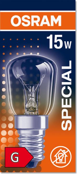 Produktbild Osram Ofenlampe Special (E14, 15 W, 85 lm, 1 x, G)