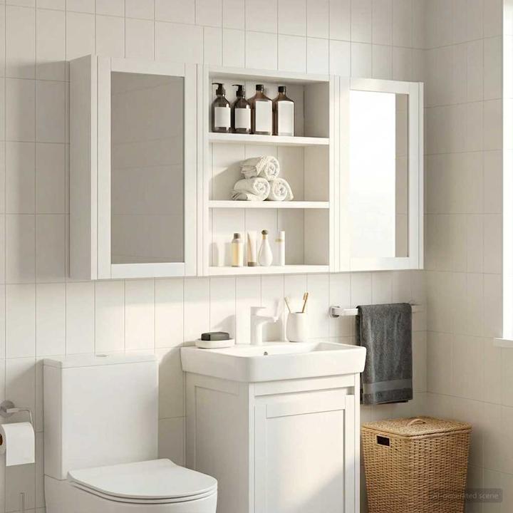Produktbild vidaXL Badezimmerschrank (40 x 10 x 50 cm)