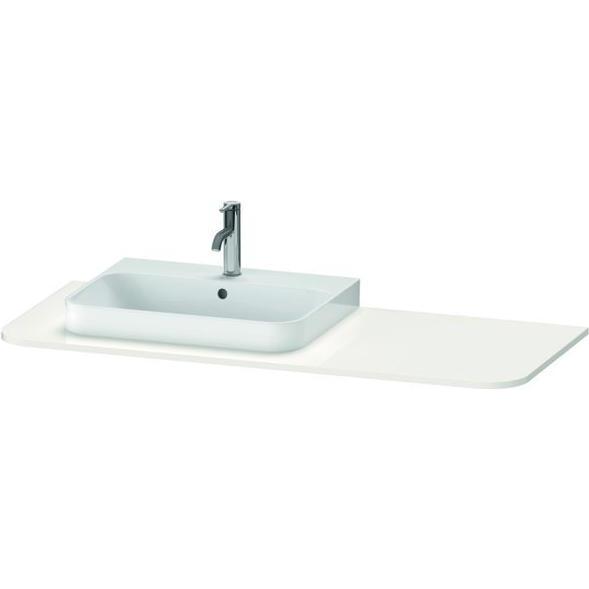 Duravit, Waschtischkonsole, Happy D.2 Plus Konsole HP031K, 1300x550 mm, 1 Auschnitt links, für Waschtischunterbau HP493