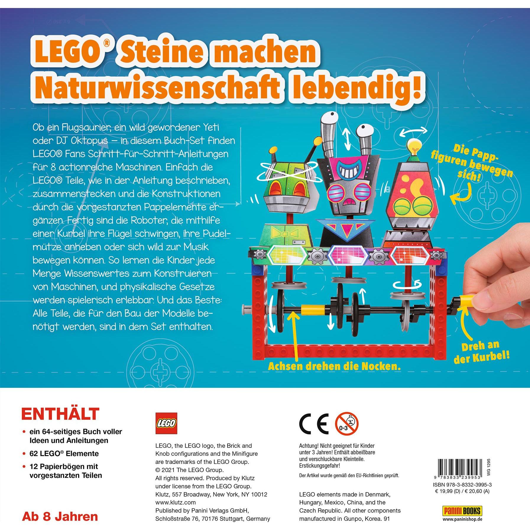 Thumbnail - LEGO Verrückte Maschinen: Mit 8 Modellen., Kinderbücher von Panini, Barbara Knesl