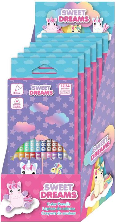 Produktbild Sombo Sweet Dreams Buntstifte doppelseitig (12x)