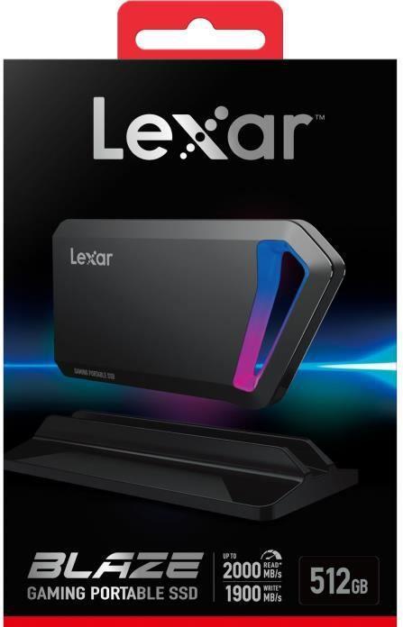 Produktbild Lexar External Portable SSD R:550MB/s (0.51 TB)