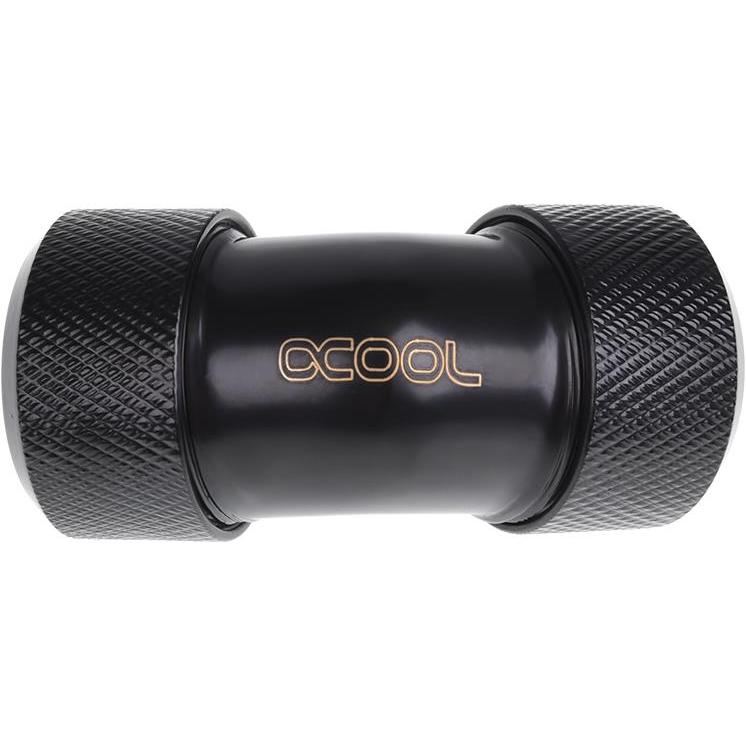Alphacool Eiszapfen L-Verbinder, Wasserkühlung Anschluss, Schwarz